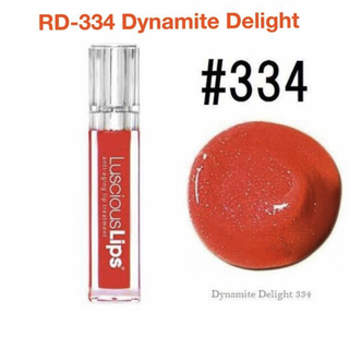 新品未使用 ラシャスリップス RD-334 Dynamite Delight (リップグロス)