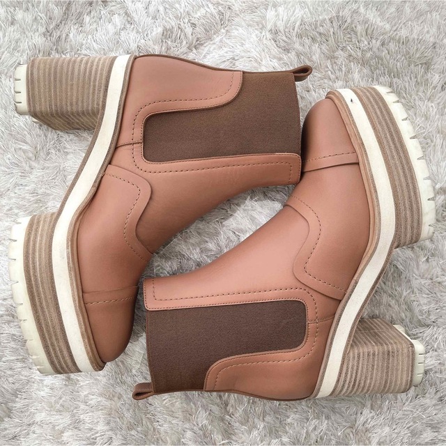 HERMES エルメス サイドゴア ヒール ショートブーツ ブーティ 極美品