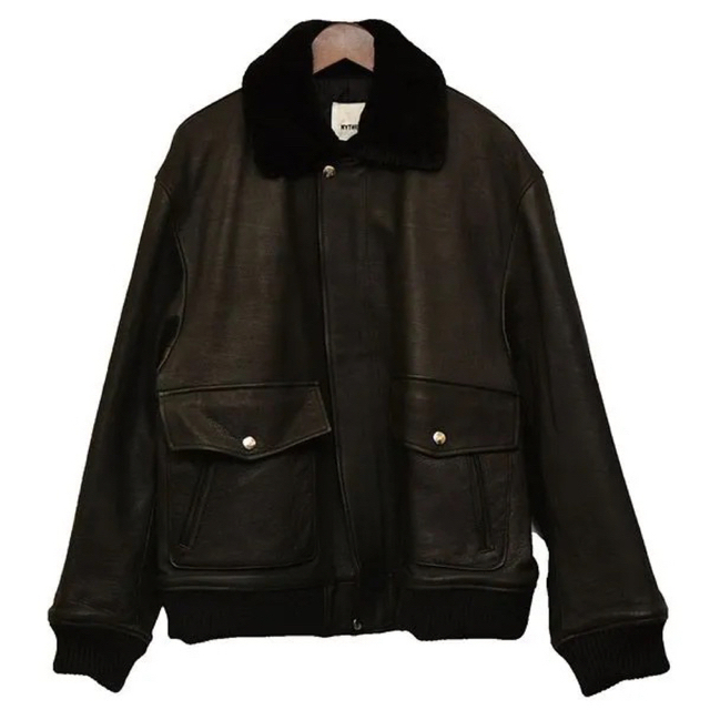 第1位獲得！】 MYTHINKS my bomber leather jacket レザージャケット