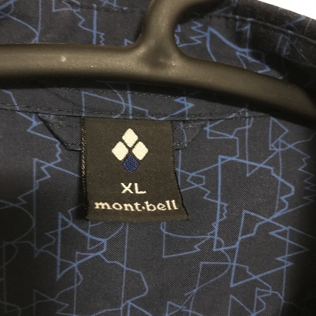 mont bell(モンベル)のモンベル　シャツ　ネイビー　ＸＬ メンズのトップス(シャツ)の商品写真