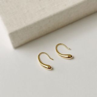 ドゥーズィエムクラス(DEUXIEME CLASSE)のteardrop pierce 18k gold-plated(ピアス)