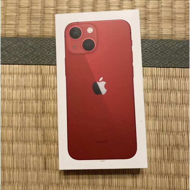 週末値引　SIMフリー 新品未使用 iPhone13mini 128GB レッド