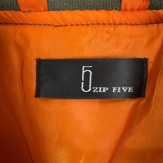 ZIP FIVE(ジップファイブ)のzip five MA-1 ブルゾン　アウター メンズ　[ S ] メンズのジャケット/アウター(ブルゾン)の商品写真