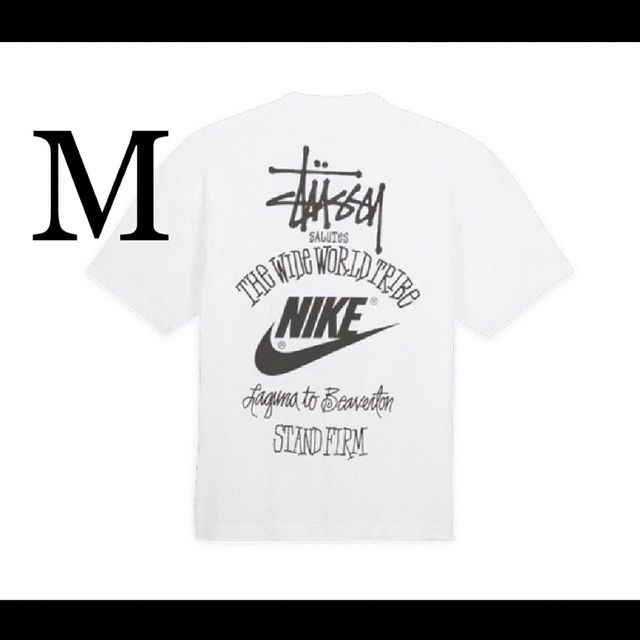 【Stussy x Nike Men's T-Shirt】Mサイズ