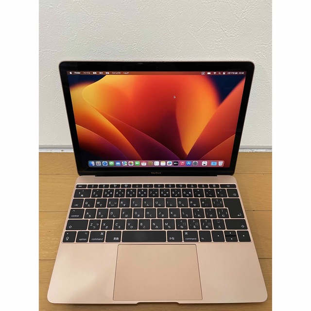 予約販売】本 i5 12インチ core Macbook - Apple 8GB ピンクゴールド
