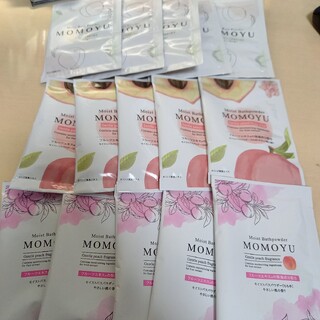 MOMOYU　３種　入浴剤　優しい桃の香り(入浴剤/バスソルト)