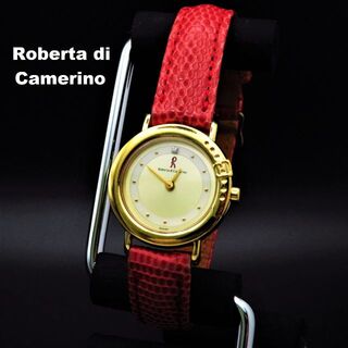 ロベルタディカメリーノ(ROBERTA DI CAMERINO)のRoberta di Camerino 腕時計 1P ゴールド ロベルタ(腕時計)
