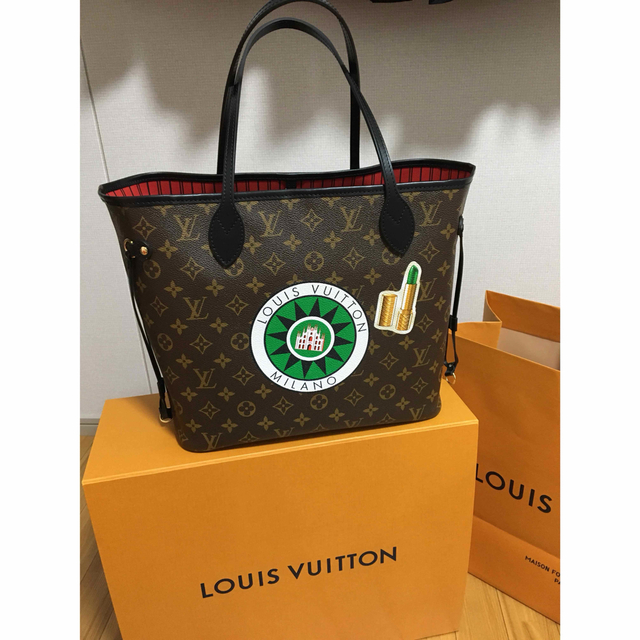春新作の LOUIS スペシャルオーダー品 MM トートバッグ ネヴァーフル