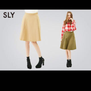 スライ(SLY)のSLY♡新品タグ付きスカート(ひざ丈スカート)