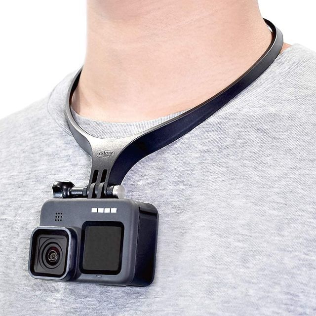 GLIDER GoPro用 アクセサリー ネックマウント® Air マットブラッ 8