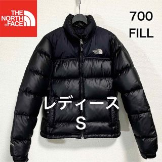 ザノースフェイス(THE NORTH FACE)の美品 人気 THE NORTH FACE ヌプシ ダウンジャケット レディースS(ダウンジャケット)