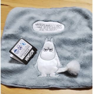 ムーミン(MOOMIN)のムーミン　ハンドタオル　ムスッとふぇいす(タオル)