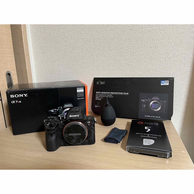 人気TOP SONY - SONY α7RⅢ 付属品未使用 本体のみ ILCE-7RM3 a7rⅲ