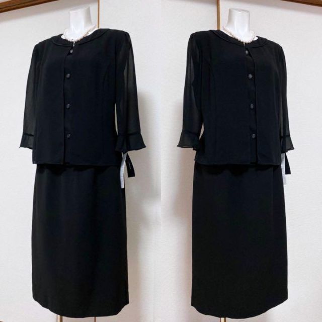 ☆当日発送可能【新品未使用】ジェニーエルべ 東京ソワール 高級喪服礼服-
