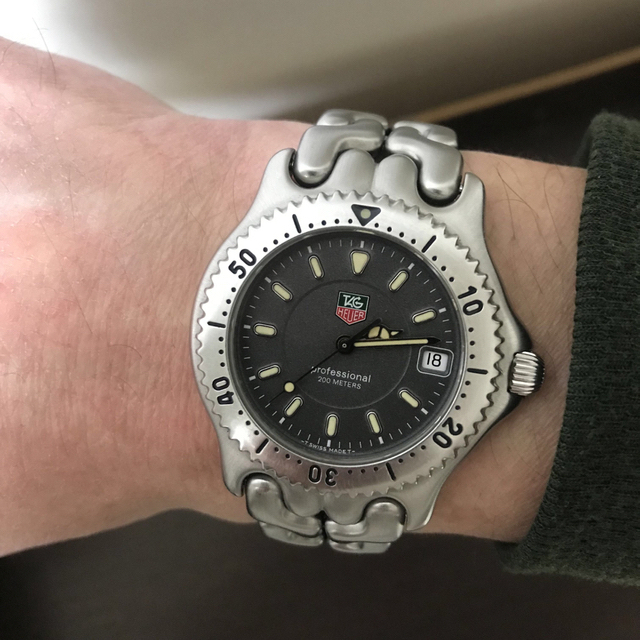 国内正規品 タグホイヤー セル S/el professional メンズ クオーツ