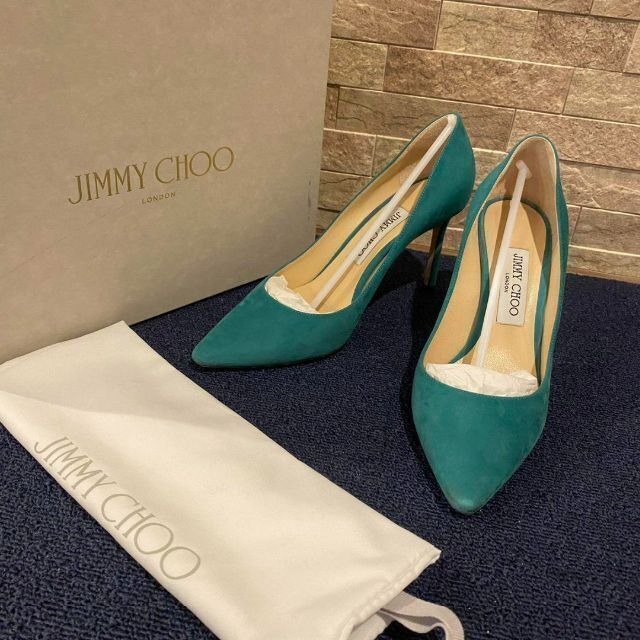 箱付き JIMMY CHOO ジミーチュウ パンプス ヒール 靴 - ハイヒール ...