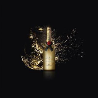 モエエシャンドン(MOËT & CHANDON)のモエ アンペリアル 150周年 ゴールド 箱無し(シャンパン/スパークリングワイン)