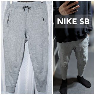 ナイキ(NIKE)のNIKE SB スウェットパンツ上パンツトラックパンツメンズライトグレーSサイズ(その他)