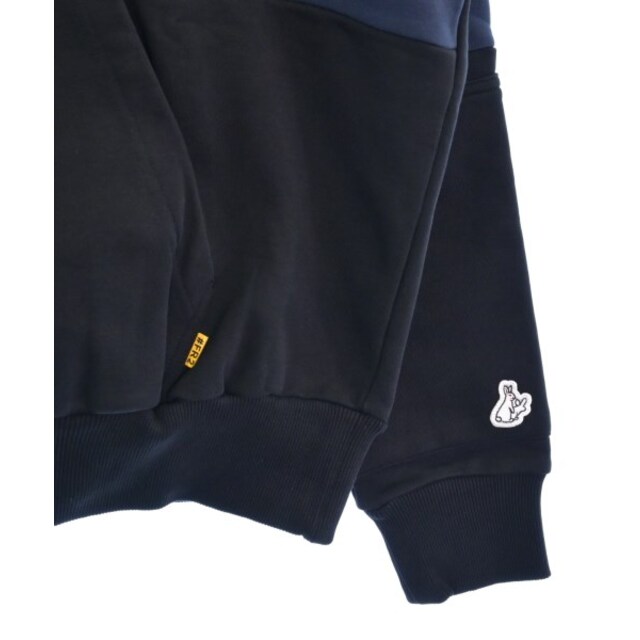 DIESEL ディーゼル パーカー L 黒x紺 【古着】【】 www.fujiwarafarm.jp