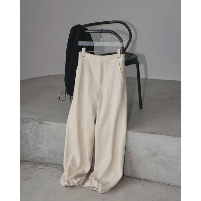 【新品タグ付】TODAYFUL Drawstring Wool Pants 36