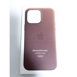 新品　MagSafe対応iPhone 14 Proレザーケース(iPhoneケース)