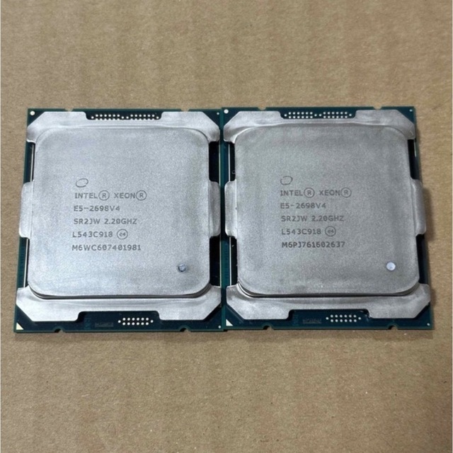 送料込・まとめ買い 動作品 Xeon E5 2697Av4 同ロット - 通販