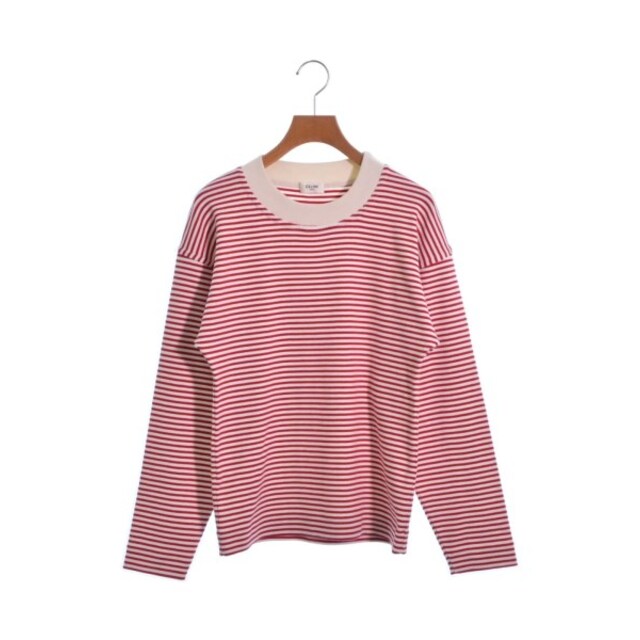 10%OFF】 celine - CELINE セリーヌ ニット・セーター XS 赤x白