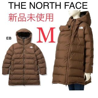 ザノースフェイス(THE NORTH FACE)の【新品未使用】THE NORTH FACE マタニティダウンコート ブラウン M(マタニティトップス)