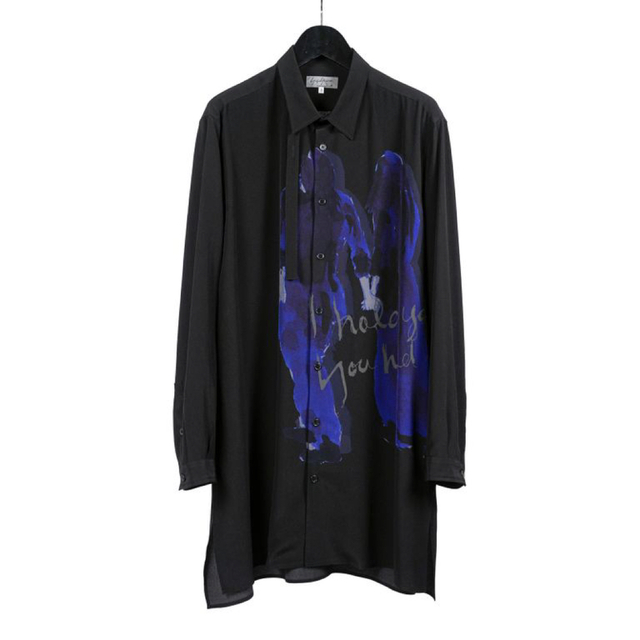 Yohji Yamamoto - yohji yamamoto 20ss 手繋ぎ　シルクシャツ