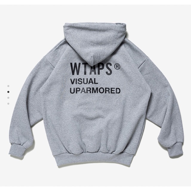 W)taps(ダブルタップス)のWTAPS VISUAL UPARMORED HOODY BLACK Sサイズ メンズのトップス(パーカー)の商品写真