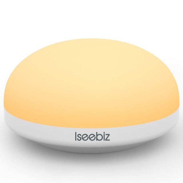 ナイトライト ベッドサイドランプ 授乳ライト Iseebiz テーブルランプ 色
