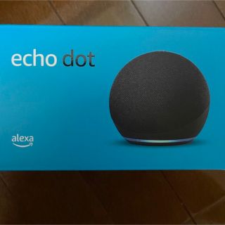 エコー(ECHO)のEcho Dot エコード　チャコール　新品未開封(スピーカー)