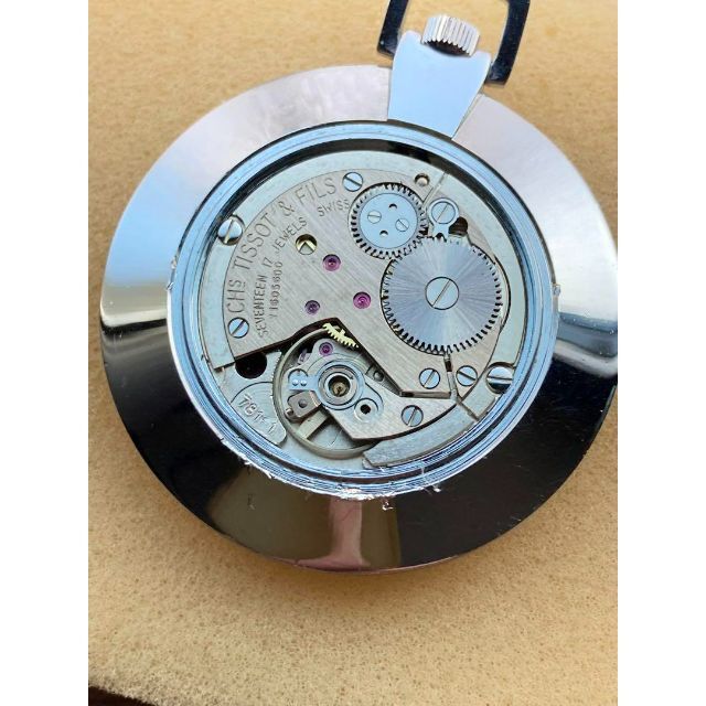 不動品】ティソ TISSOT アンティーク 懐中時計 手巻き シルバー