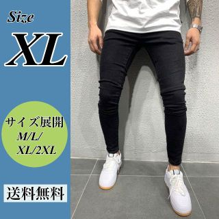 XL スキニー デニム フィット感 バックスタイル ジーンズ 韓国 オルチャン(デニム/ジーンズ)