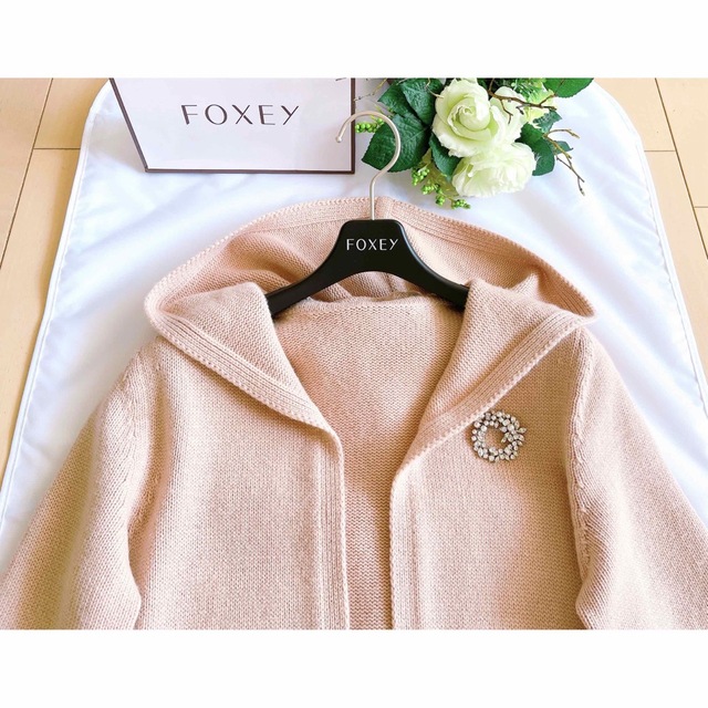 FOXEY 2019年カシミヤロングカーディガン 極美品 Rene