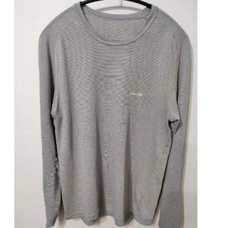 モンベル(mont bell)のジオライン L.W. ラウンドネックシャツ Men's　grey(Tシャツ/カットソー(半袖/袖なし))