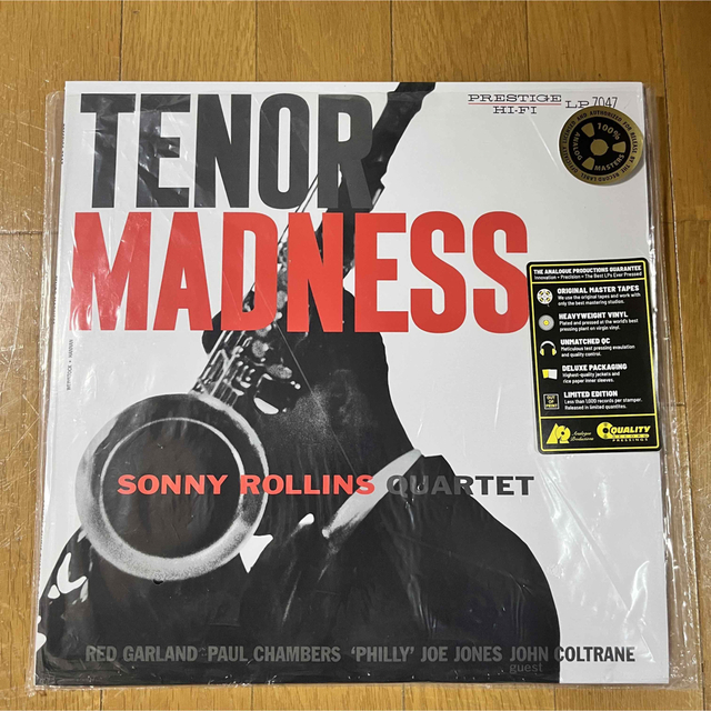 【レコード】ソニー・ロリンズ『TENOR MADNESS』