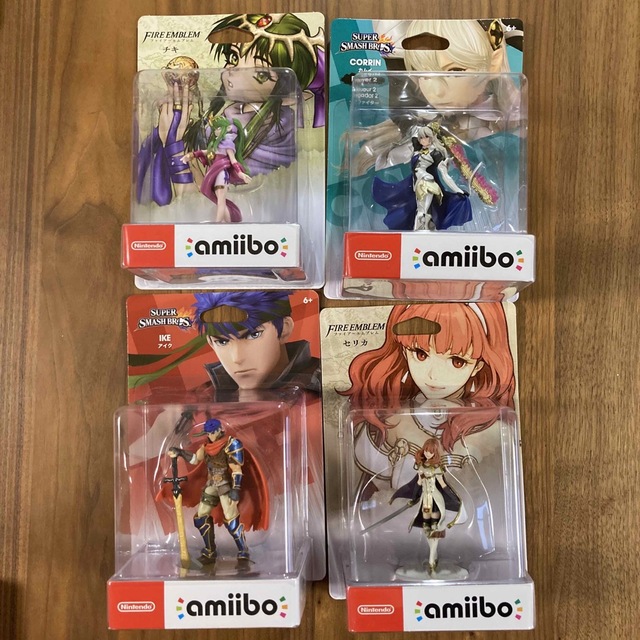 日本盤 amiibo ファイアーエンブレム amiibo カムイ 2P 他4個セット