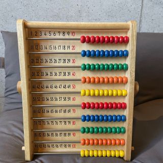 100だまそろばん(知育玩具)