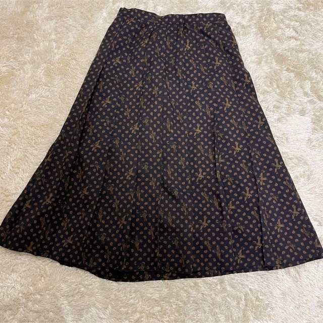 【Burberrys】薄手セットアップ ペイズリー柄 ブラウススーツ11号L