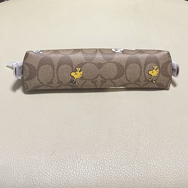 【COACH X PEANUTS】ペンシル ケース・シグネチャー・スヌーピー
