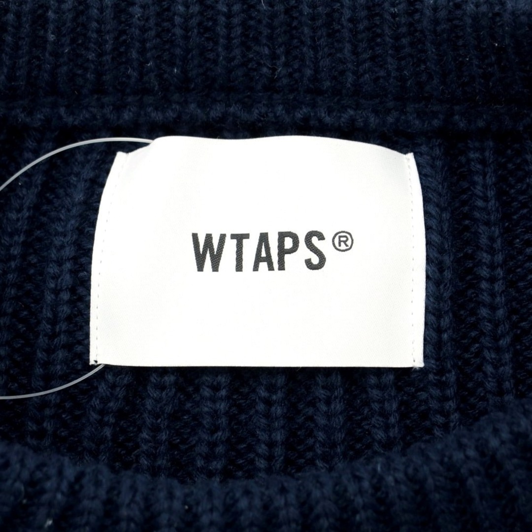 ダブルタップス WTAPS 2022年秋冬 ポリエステル クルーネック ニット【サイズ3】【メンズ】