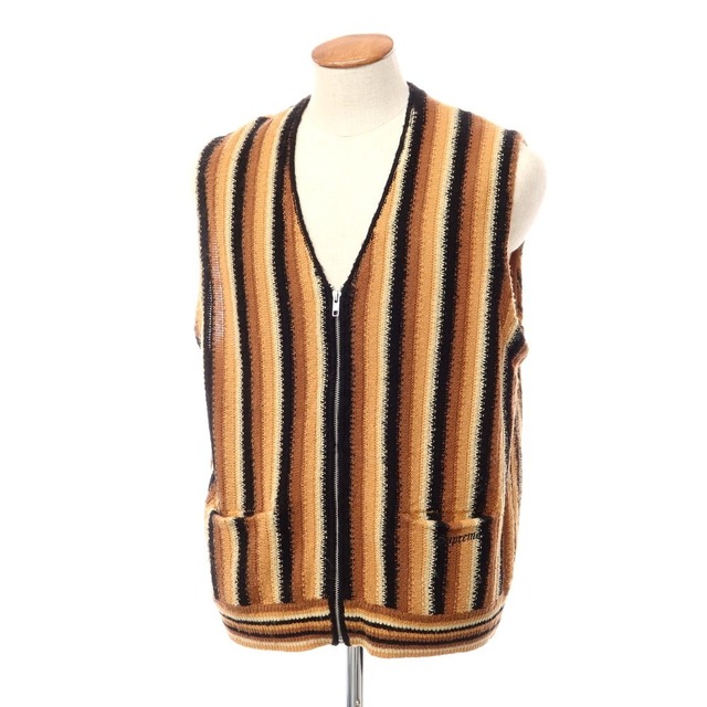 supreme Stripe Sweater Vest M-connectedremag.com
