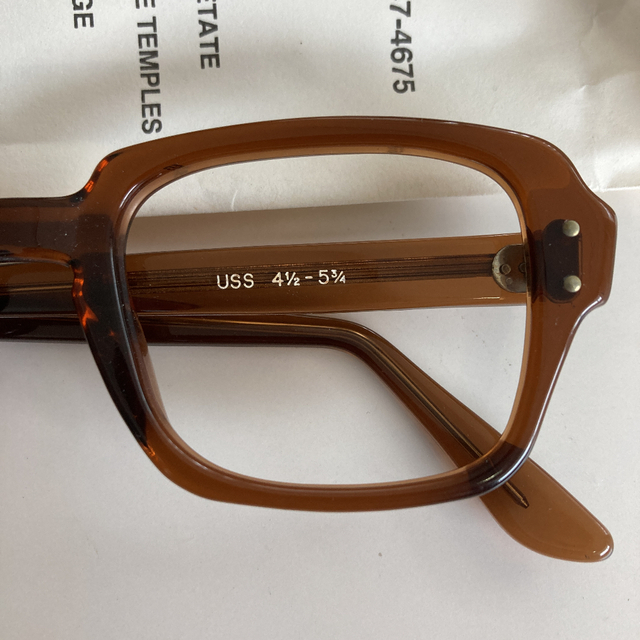 50-22米軍実物ヴィンテージ眼鏡BCGBirthControl Glasses 2