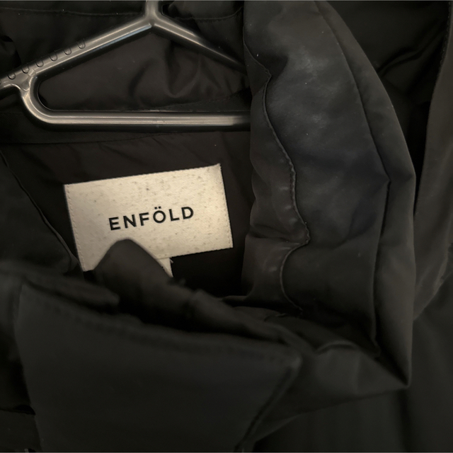 ENFOLD(エンフォルド)のENFOLD  PEツイルショートダウンJK レディースのジャケット/アウター(ダウンジャケット)の商品写真