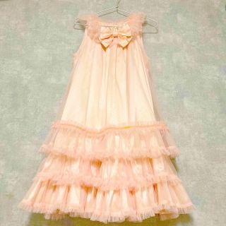 メタモルフォーゼタンドゥフィーユ(metamorphose temps de fille)のレア　新品　メタモルフォーゼ　ロングワンピース　チュール　(ロングワンピース/マキシワンピース)