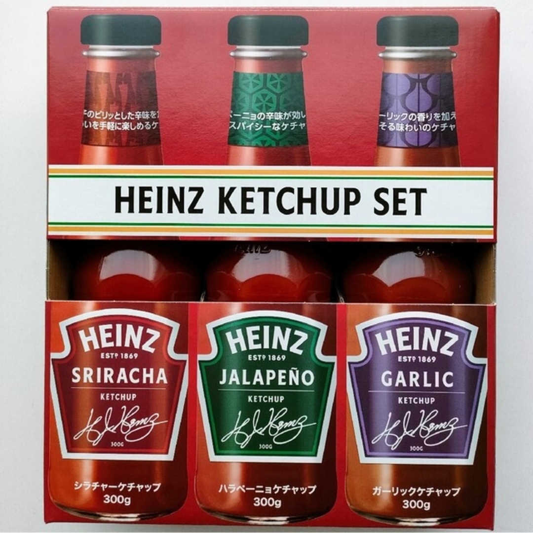 HEINZ　ケチャップ　３００ｇ×３本セット 食品/飲料/酒の食品/飲料/酒 その他(その他)の商品写真