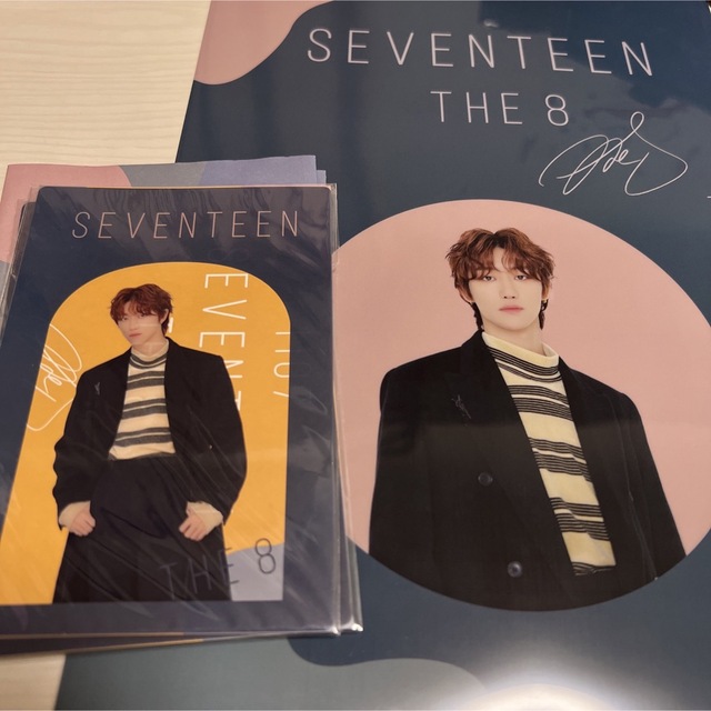 SEVENTEEN(セブンティーン)のSEVENTEEN ローソン　一番くじ　ミンハオ/THE8 エンタメ/ホビーのタレントグッズ(アイドルグッズ)の商品写真