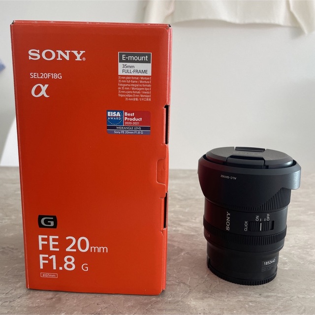 SONY FE 20mm F1.8 G SEL20F18G レンズフィルター付