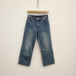 アーペーセー(A.P.C)のA.P.C. サイズ25 JEAN SAILOR 加工 デニムパンツ ライトブルー レディース アーペーセー【中古】3-0122G♪(デニム/ジーンズ)